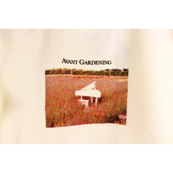 nwt CONEY ISLAND PICNIC 'Avant Gardening' Stretch Cotton Graphic Baby Tee Size L - Picture 3 of 9